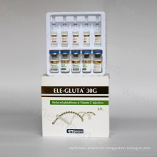 30g fabricante de inyección de glutatión es útil para blanquear la piel